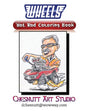 Wheels Hot Rod Coloring Book - Paperback
