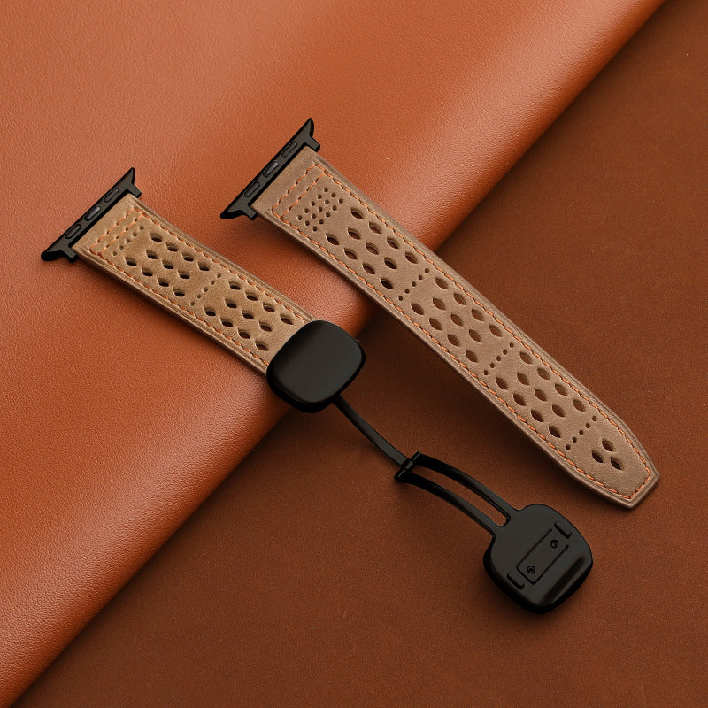 Magnetic-clasp Breathable Strap For IWatch