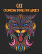 Cat Coloring Book For Adults: 50 unique designs for cats lovers - Paperback