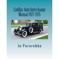 Cadillac Auto Part Interchange Manual 1927-1935 - Paperback