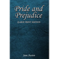 Pride and Prejudice: Large Print Edition - Paperback