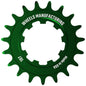 Wheels Manufacturing SOLO-SPEED Cog - 19t Fits SOLO-SPLINE SOLO-XD kits Green