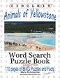 Circle It, Animals of Yellowstone, Large Print, Word Search, Puzzle Book - Paperback
