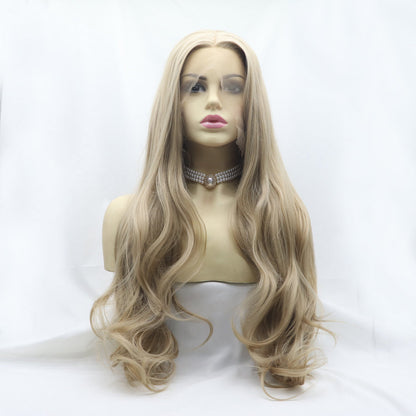 24" Wavy Lace Front Wig