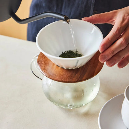 Origami - Tea Dripper - Matte Green