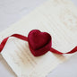Love Velvet Necklace Solid Color Jewelry Box Gift