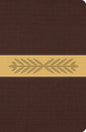 Message-MS-Harvest Wheat Numbered: The Bible in Contemporary Language - Imitation Leather