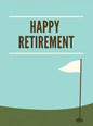 Golf Retirement Guest Book (Hardcover): Retirement book, retirement gift, Guestbook for retirement, retirement book to sign, message book, memory book - Hardcover