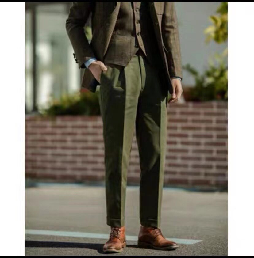 Men's Cotton Casual Pants From Naples