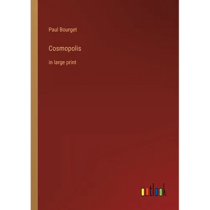 Cosmopolis: in large print - Paperback