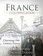 France Coloring Book: Charming 19th Century France - Paperback