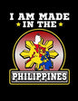 I Am Made In The Philippines: Funny Filipino Quotes and Pun Themed College Ruled Composition Notebook - Paperback