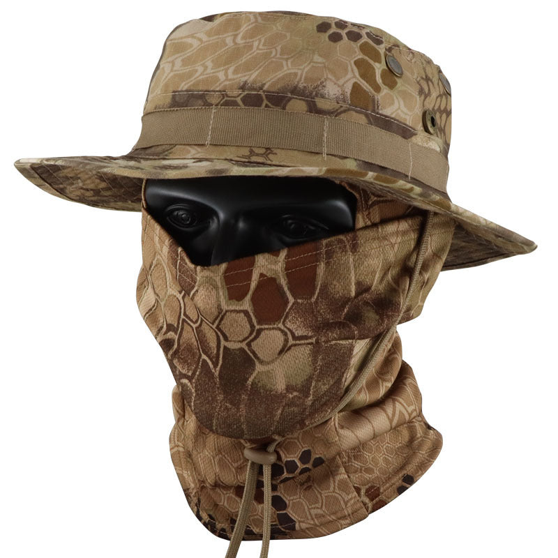 Multi-functional Outdoor Sun Protection Breathable Round-brim Fishing Hat