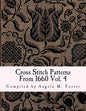 Cross Stitch Patterns From 1660 Vol. 4 - Paperback