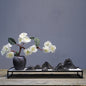 Scholar’s Retreat: Ceramic Rockery Flowerpot