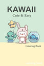 Cute and Easy Kawaii Colouring Book: easy kawaii colouring book fun - Paperback