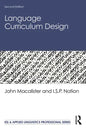 Language Curriculum Design - Paperback