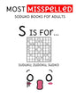 MOST Misspelled Soduko Books For Adults: suduko, sodoku, zudoku, sudko puzzle books for adults (extreme soduko) - Paperback