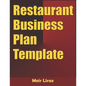 Restaurant Business Plan Template - Paperback