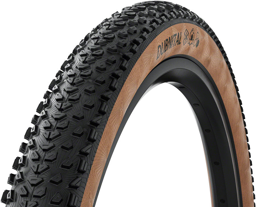 Continental Dubnital Tire - 29 x 2.40 Tubeless Folding BLK/Transparent Rapid Trail Casing E25 Main image