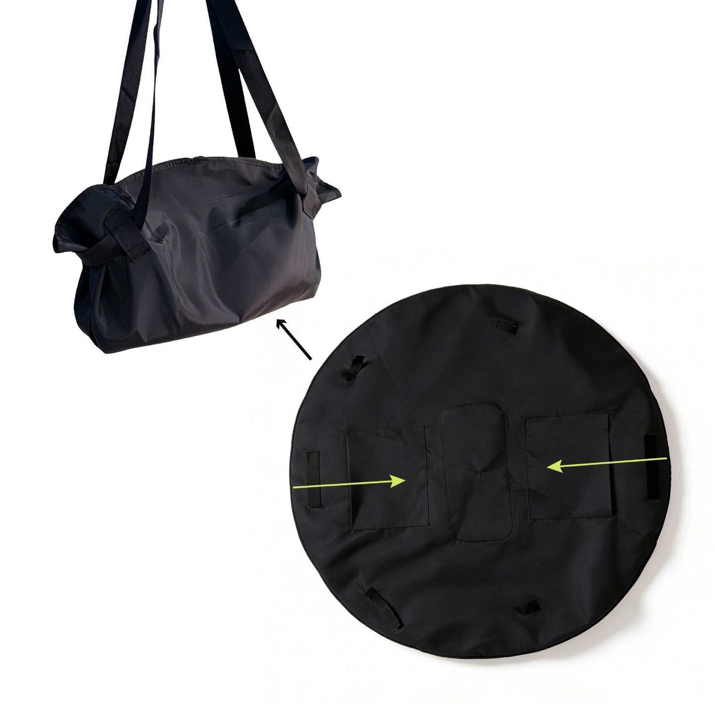 Camping Travel Storage Shoulder And Crossbody Duffel Picnic Mat