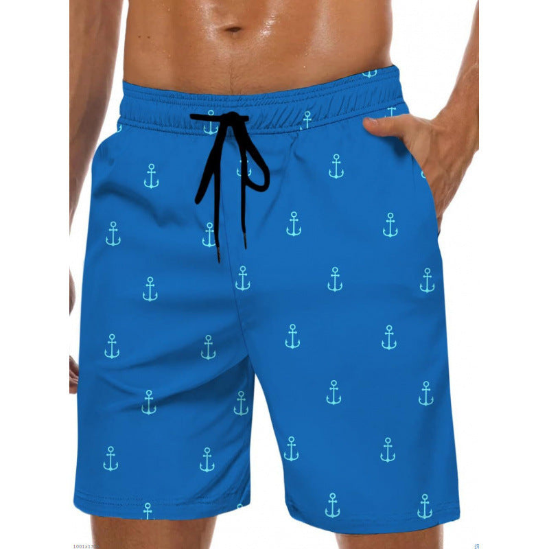 Printed Mens Fashionable Sports Beach Shorts