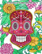 Artful Skulls Coloring Book for Adults: Beautiful Hand-Drawn Images for Stress Relief and Relaxation (Día de Los Muertos & Day of the Dead) - Paperback
