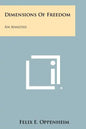 Dimensions Of Freedom: An Analysis - Paperback