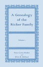 A Genealogy of the Ricker Family, Volume 1 - Paperback