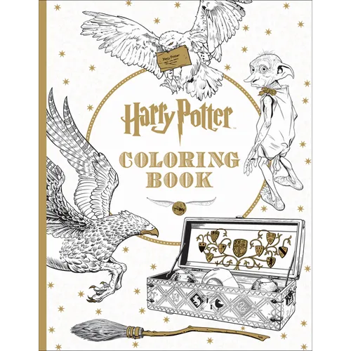 Harry Potter Coloring Book - Paperback