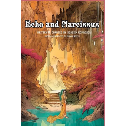 Echo and Narcissus - A Greek Myth Graphic Novella Powered by AI - Paperback