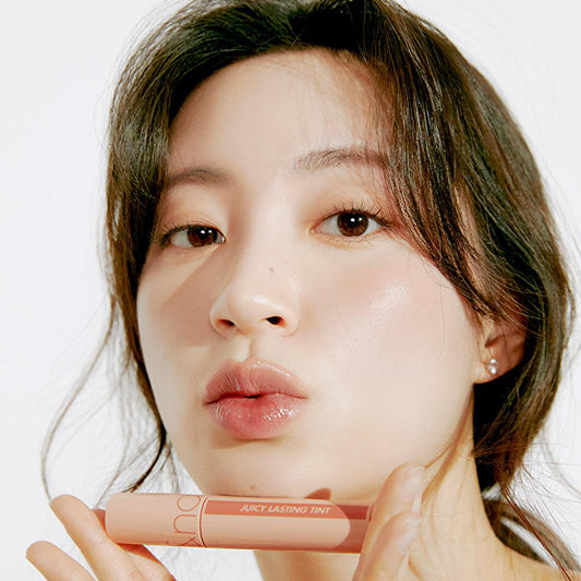 rom&nd Bare Juicy Lasting Tint - Long Lasting Lip Color with Juicy Gloss Finish