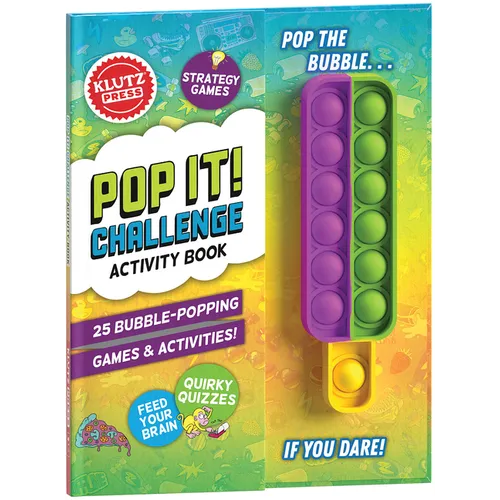 Pop-It Challenge Activity Book - Hardcover