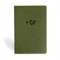 NASB Giant Print Reference Bible, Olive Leathertouch - Imitation Leather