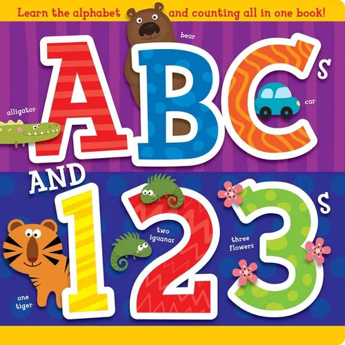 ABCs and 123s - Board Book