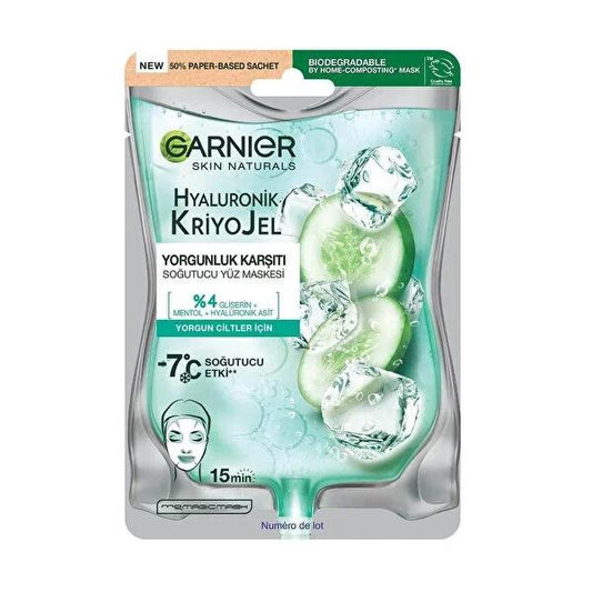 Garnier Hyaluronic Cooling Face Mask - Anti-Fatigue | 27g