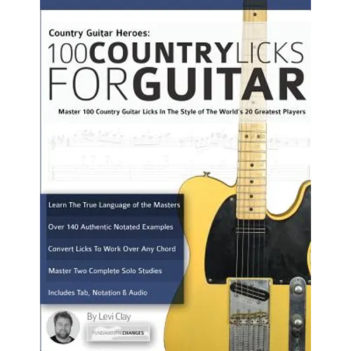 Country Guitar Heroes - 100 Country Licks for Guitar - Paperback