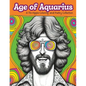 Age of Aquarius: A 70s Hippie Coloring and Poetry Collection - Paperback