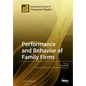 Performance and Behavior of Family Firms - Paperback