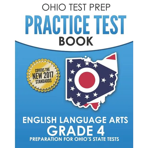 OHIO TEST PREP Practice Test Book English Language Arts Grade 4: Preparation for Ohio's State Tests - Paperback