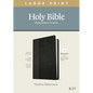 KJV Large Print Thinline Reference Bible, Filament Enabled Edition (Red Letter, Leatherlike, Black/Onyx) - Imitation Leather
