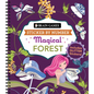 Brain Games - Sticker by Number: Magical Forest (20 Images to Sticker): Includes 2 Glitter Sticker Sheets to Complete Each Image! - Spiral