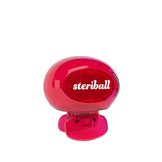 Steriball Hygienic Container - Red Protective Storage Lid for Cleanliness & Safety