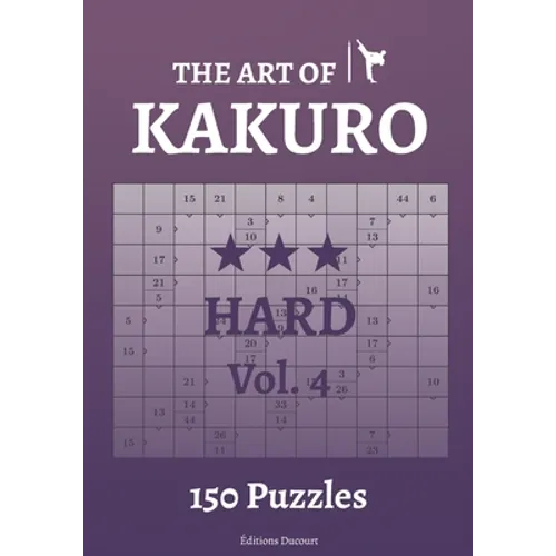 The Art of Kakuro Hard Vol.4 - Paperback