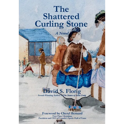 The Shattered Curling Stone - Hardcover