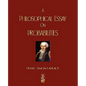 A Philosophical Essay On Probabilities - Paperback
