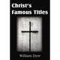 Christ's Famous Titles - Paperback