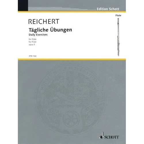 Daily Exercises for Flute, Op. 5 - Paperback