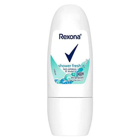 Rexona Women's Mini Roll-On Deodorant - Shower Fresh, 48-Hour Protection, Travel Size (20 ml)