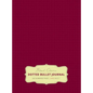 Large 8.5 x 11 Dotted Bullet Journal (Red Wine #20) Hardcover - 245 Numbered Pages - Hardcover
